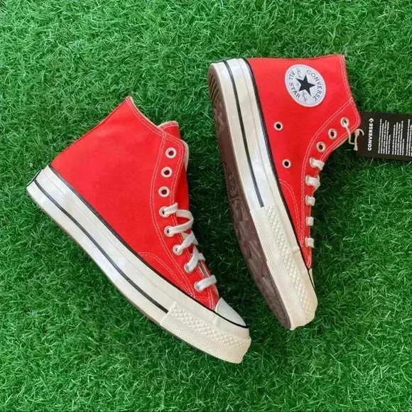 Converse All Star Chuck Taylor Chuck 70 Hi Orange - Picture 2 of 6